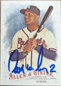 Erick Aybar Autographed 2016 Topps Allen & Ginter #223