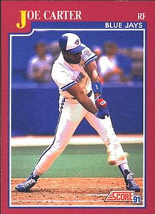 1991 Score Rookie and Traded #11T Joe Carter NM-MT Toronto Blue Jays 
