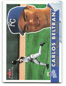 2001 Fleer Tradition #304 Carlos Beltran NM/MT  Kansas City Royals 