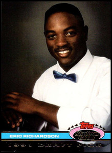 1992 Stadium Club Dome #153 Eric Richardson VG RC Rookie Chicago White Sox 