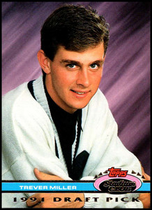 1992 Stadium Club Dome #121 Trever Miller VG RC Rookie Detroit Tigers 