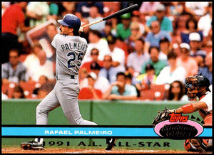 1992 Stadium Club Dome #138 Rafael Palmeiro AS VG Texas Rangers 