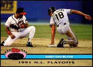 1992 Stadium Club Dome #189 Andy Van Slyke VG Pittsburgh Pirates 1992 Stadium Club Dome #189 Andy Van Slyke VG Pittsburgh Pirates