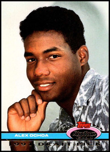 1992 Stadium Club Dome #132 Alex Ochoa VG RC Rookie Baltimore Orioles 