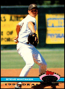 1992 Stadium Club Dome #194 Steve Whitaker VG RC Rookie San Francisco Giants 