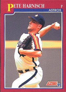 1991 Score Rookie and Traded #36T Pete Harnisch NM-MT Houston Astros 