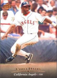 1995 Upper Deck #17 Chili Davis VG California Angels 