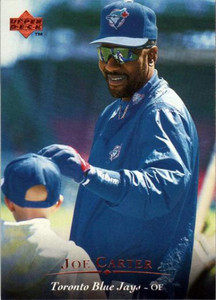 1995 Upper Deck #39 Joe Carter VG Toronto Blue Jays 
