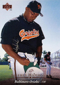 1995 Upper Deck #129 Jeffrey Hammonds VG Baltimore Orioles 