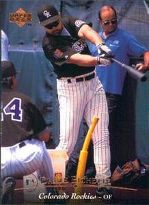 1995 Upper Deck #175 Dante Bichette VG Colorado Rockies 