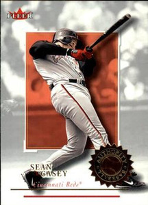 2001 Fleer Authority #3 Sean Casey NM-MT Cincinnati Reds 