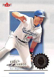 2001 Fleer Authority #9 Eric Karros NM-MT Los Angeles Dodgers 