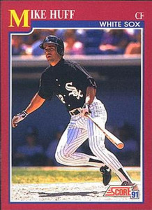1991 Score Rookie and Traded #52T Mike Huff NM-MT Chicago White Sox 