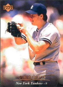 1995 Upper Deck #207 Jim Abbott VG New York Yankees 