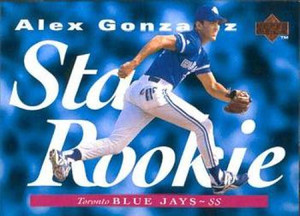 1995 Upper Deck #212 Alex Gonzalez VG Toronto Blue Jays 