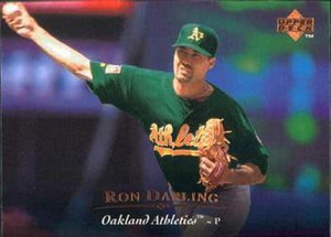 1995 Upper Deck #282 Ron Darling VG Oakland Athletics 