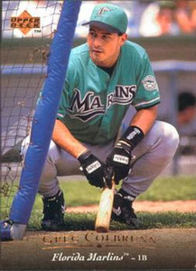 1995 Upper Deck #357 Greg Colbrunn VG Florida Marlins 