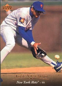 1995 Upper Deck #363 Jose Vizcaino VG New York Mets 