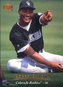 1995 Upper Deck #412 Roberto Mejia VG Colorado Rockies 1995 Upper Deck #412 Roberto Mejia VG Colorado Rockies