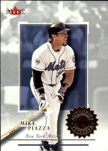 2001 Fleer Authority #42 Mike Piazza NM-MT New York Mets 