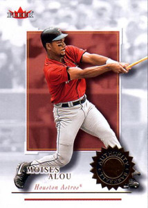 2001 Fleer Authority #63 Moises Alou NM-MT Houston Astros 