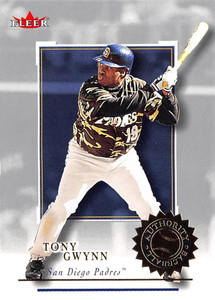 2001 Fleer Authority #79 Tony Gwynn NM-MT San Diego Padres 