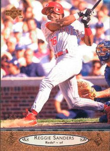 1996 Upper Deck #45 Reggie Sanders VG Cincinnati Reds 