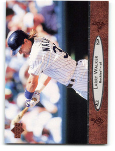 1996 Upper Deck #60 Larry Walker VG Colorado Rockies 