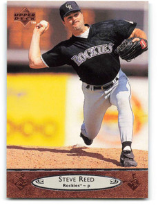 1996 Upper Deck #66 Steve Reed VG Colorado Rockies 