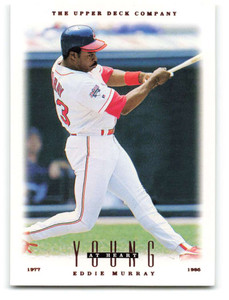 1996 Upper Deck #105 Eddie Murray YH VG Cleveland Indians 