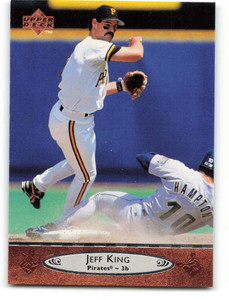 1996 Upper Deck #175 Jeff King VG Pittsburgh Pirates 