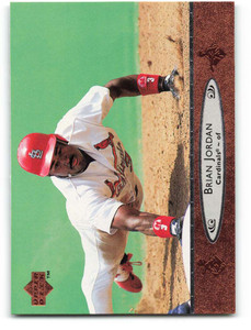 SOLD 43769 1996 Upper Deck #180 Brian Jordan VG St. Louis Cardinals 