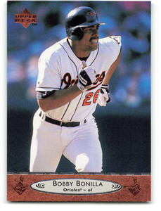 1996 Upper Deck #279 Bobby Bonilla VG Baltimore Orioles 