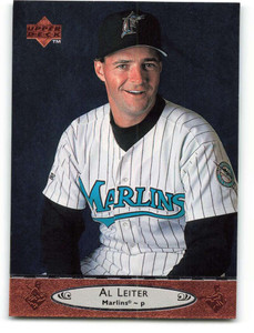 1996 Upper Deck #339 Al Leiter VG Florida Marlins 