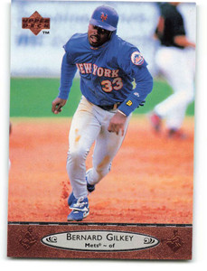 1996 Upper Deck #402 Bernard Gilkey VG New York Mets 