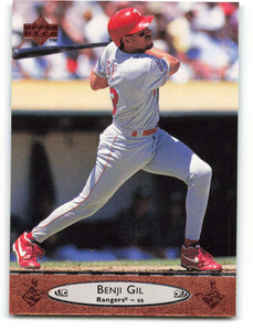 1996 Upper Deck #464 Benji Gil VG Texas Rangers 