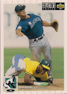 1994 Collector's Choice #59 Bret Boone VG Seattle Mariners 