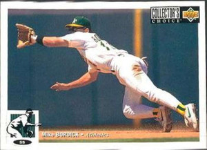 1994 Collector's Choice #61 Mike Bordick VG Oakland Athletics 