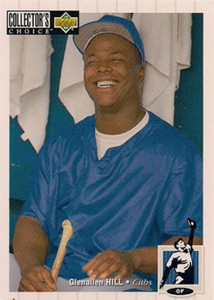 1994 Collector's Choice #137 Glenallen Hill VG Chicago Cubs 
