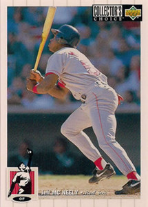 1994 Collector's Choice #200 Jeff McNeely VG Boston Red Sox 