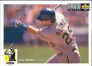 1994 Collector's Choice #237 Kevin Reimer VG Milwaukee Brewers 