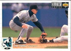 1994 Collector's Choice #285 Omar Vizquel VG Seattle Mariners 
