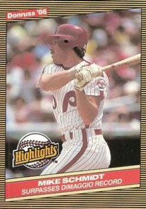 1988 Topps #600 Mike Schmidt - PHILLIES - NM-MT