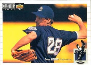 1994 Collector's Choice #413 Doug Henry VG Milwaukee Brewers 