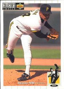 1994 Collector's Choice #458 Alejandro Pena VG Pittsburgh Pirates 