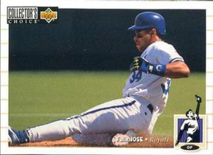1994 Collector's Choice #493 Felix Jose VG Kansas City Royals 