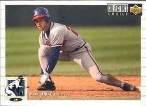 1994 Collector's Choice #501 Mark Lemke VG Atlanta Braves 