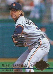 1994 Ultra #55 Mike Henneman VG Detroit Tigers 
