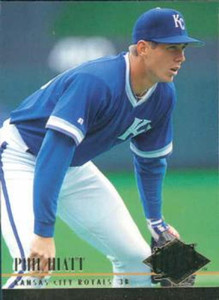 1994 Ultra #66 Phil Hiatt VG Kansas City Royals 