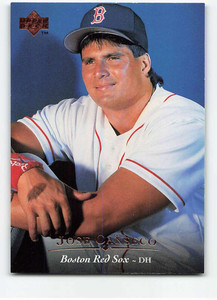 1995 Upper Deck #158 Jose Canseco VG Boston Red Sox 